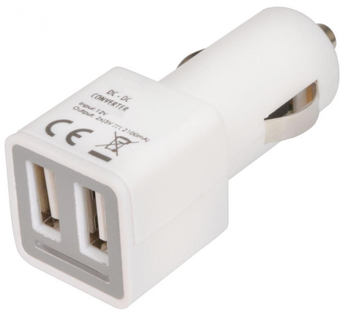 Mercury Dual USB In-Car Charger USB751