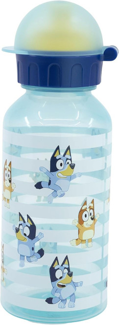 Bluey Drinks Bottle 370ml with Sippy Spout and Closing Lid
