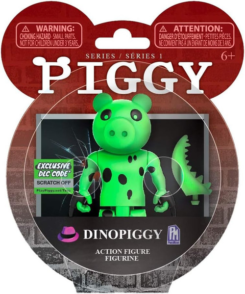20 X PIGGY Action Figures Dinopiggy Articulated Buildable Action Figure Toy