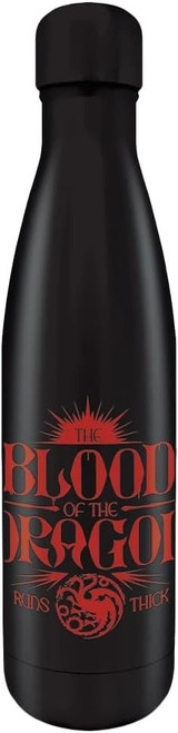 House of the Dragon (Blood of the Dragon) S2 Metal Drinks Bottle (Boxed)