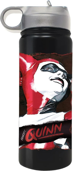 DC Villains (Put on a Happy Face) Metal Single Wall Sipper Bottle