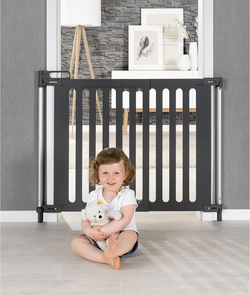 Reer Child and Baby Door and Stair Gate Adjustable Width of 76 to 106 cm