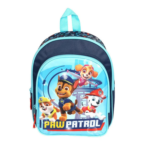 Paw Patrol Blue and Navy Backpack with Front Pocket