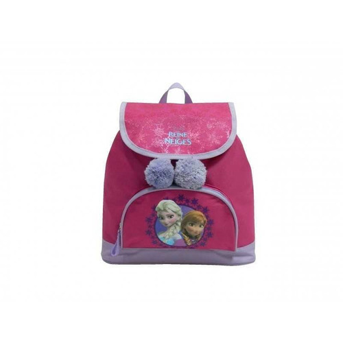 Frozen pom-pom backpack
