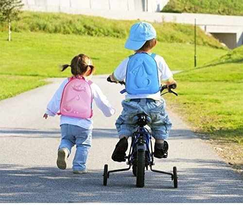 Wallaboo Children's Small Hard Case Backpack Blue