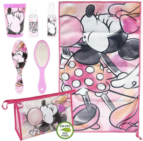 Minnie Mouse Children's Toiletry Bag and Accessories Set