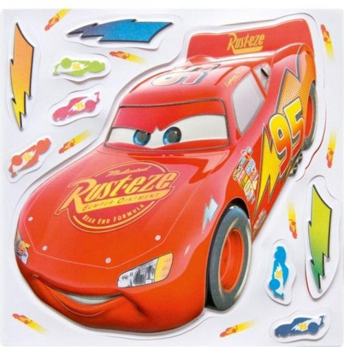 Cars 3D Wall Decoration Glow in the Dark