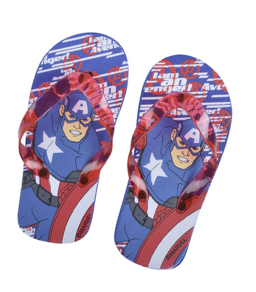 Marvel Captain America Kids Flip-Flops Eu Size 28-29