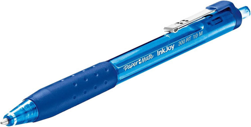 Paper Mate InkJoy 300RT Retractable Ballpoint Pens, Medium Point, Blue, 2-Count