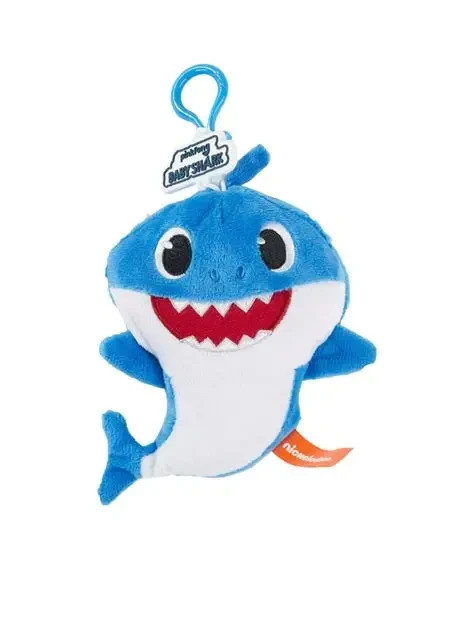 Pinkfong Baby Shark - Blue Daddy Shark Clip-on Coin Purse