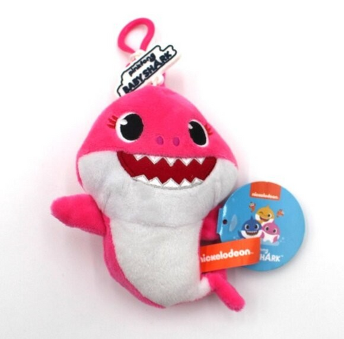 Pinkfong Baby Shark - Mommy Shark Pink Clip-on Coin Purse
