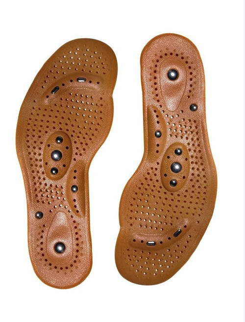 Mens Magnetic Insoles for Magnetic Acupressure Foot Therapy 41 - 45 EU (7-10UK)