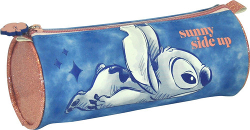 Lilo and Stitch 'Sunny Side Up' Glitter Barrell Style Pencil Case