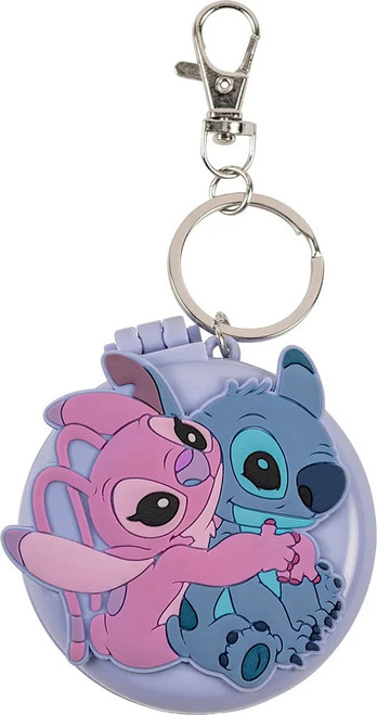 Lilo and Stich Mini Compact Mirror and Hairbrush Keyring