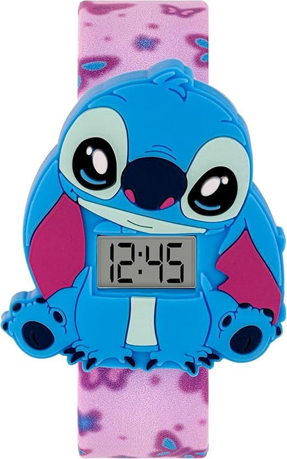 Lilo and Stitch Slap Wrist Watch with Silicon Strap and Digital Display