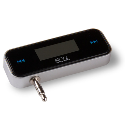 iSoul FM Transmitter 3.5mm Audio connectivity