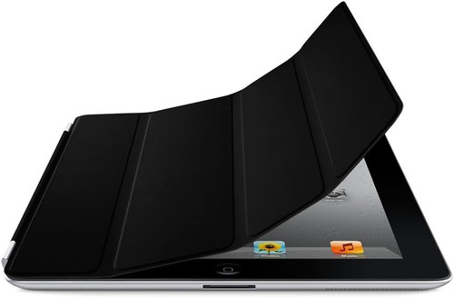 Apple Leather Smart Cover for iPad - Black