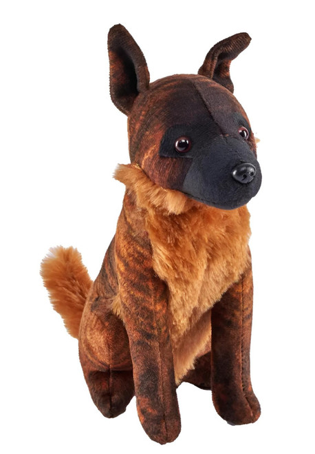 Wild Republic Rescue Dogs Toy 6" (15cm) Malinois with Bark
