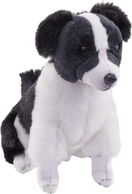 Wild Republic Rescue Dogs Toy 6" (15cm) Border Collie with Bark