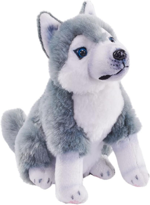 Wild Republic Rescue Dogs Toy 6" (15cm) Husky with Bark