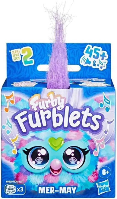 Furby Furblets Mer-May Mini Electronic Plush Toy Turquoise
