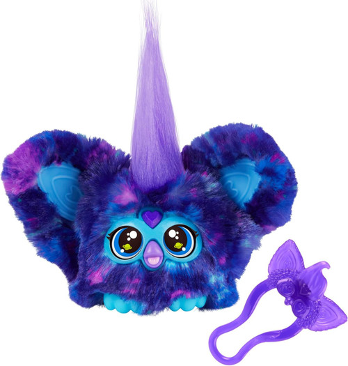 Furby Furblets Star-Lee Mini Electronic Plush Toy Blue