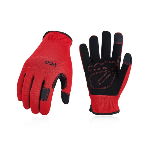 Safety Work Gloves for Builders, Gardening, and Light Duty Mechanics Large