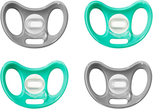 Tommee Tippee Advanced Sensitive Skin Soother, Unique Shield 0-6 Months 4 Pack
