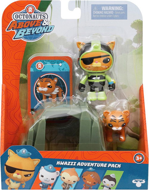 Octonauts Above & Beyond Kwazii Adventure Pack 7cm Play Figure Toy Playset