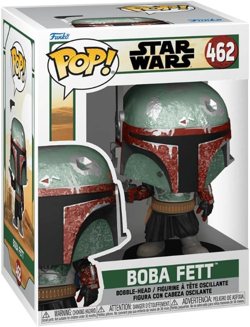 Funko POP Star Wars Boba Fett Metallic Vinyl Figure Item 462