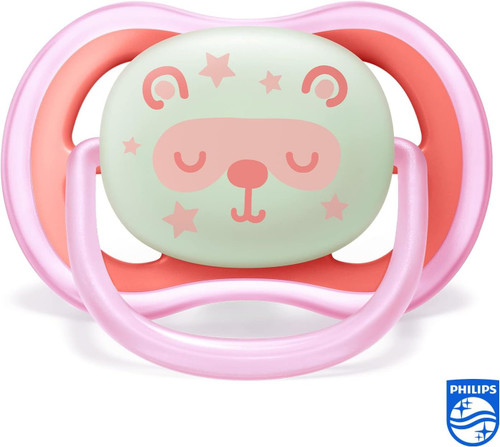 Philips Avent Ultra Air Night 6 -18m Glow in the Dark Pink SCF376/22