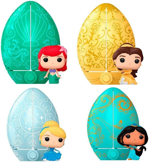 Funko Egg Pocket Pop! Disney Princess Choose from 4 Princesses