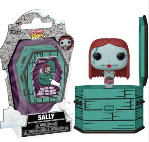 Funko Pocket POP Nightmare Before Christmas Sally Vinyl Figure Coffin