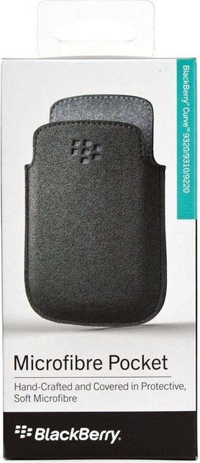 BlackBerry Curve 9320/ 9310/ 9220 - Microfiber Pocket - Grey