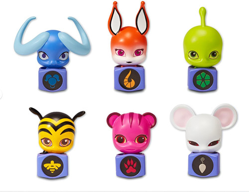 Miraculous Kwami Monarch Rings Colletable Vinyl Figures Choose from 6 Characters