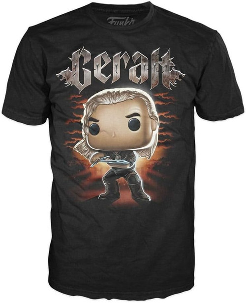 Funko Boxed Tee The Witcher - Geralt of Rivia Polyester Cotton