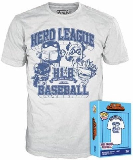 Funko Boxed Tee My Hero Academia - Hero League Baseball Cotton Polyester