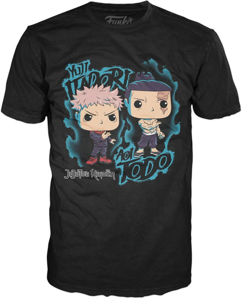 Funko Boxed Tee: Jujutsu Kaisen - Yuji & Aoi Cotton Polyester