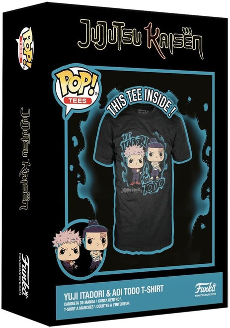 Funko Boxed Tee: Jujutsu Kaisen - Yuji & Aoi Cotton Polyester