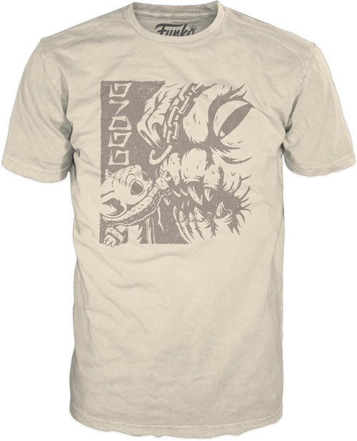 Funko Boxed Tee: Star Wars - Grogu With Rancor Cotton Polyester