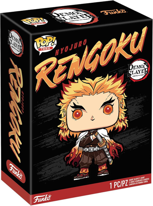Funko Boxed Tee: Demon Slayer - Rengoku Cotton Polyester