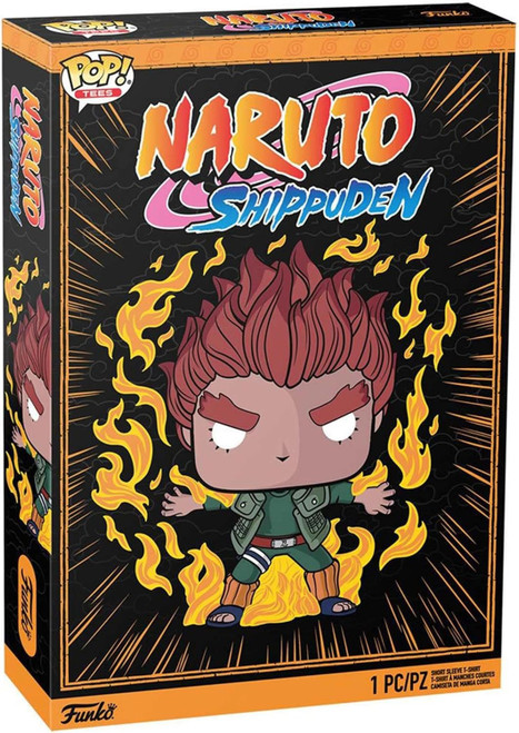 Funko Boxed Tee: Naruto Shippuden - 8 Gates Polyester Cotton