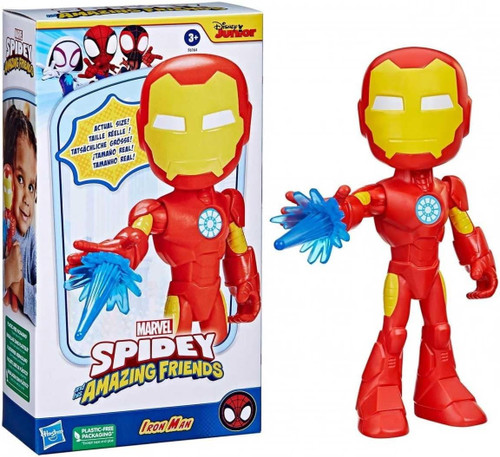 Marvel Spidey and His Amazing Friends Supersized Iron Man Action Figure