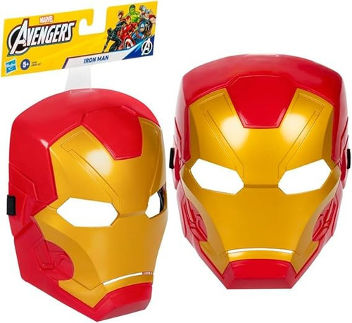 Avengers Iron Man Role Play Mask, Sturdy Plastic with Eye Surround