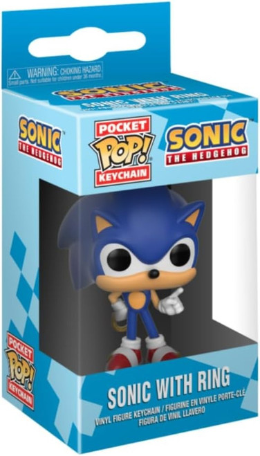 Funko Pop! Keychain: Sonic the Hedgehog Novelty Keyring - Collectable