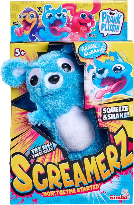 Simba SCREAMERZ Babbling Bear 30cm Interactive Soft Plush Toy Suitable age 5+