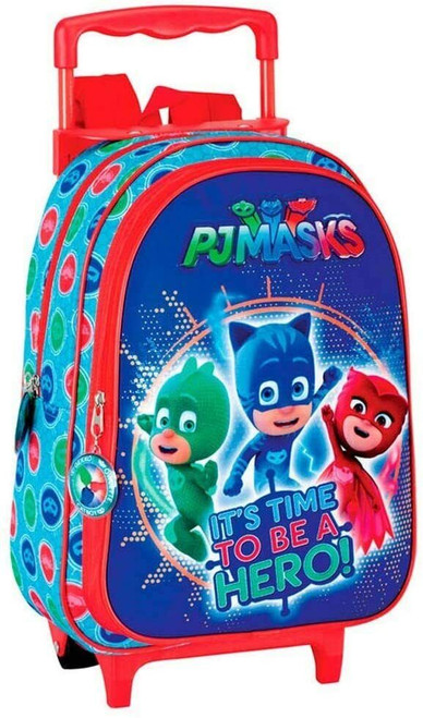Montichelvo PJ Masks Large Roller Trolley Backpack with Wheels