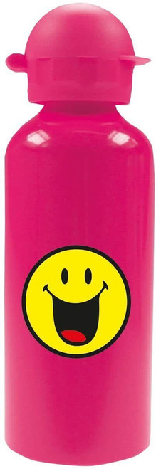 Zak Designs Smiley Face Aluminium Sports Bottle 600ml