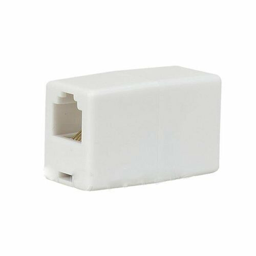 RJ11 to RJ11 Coupler ADSL Broadband Adapter X 50 Pieces