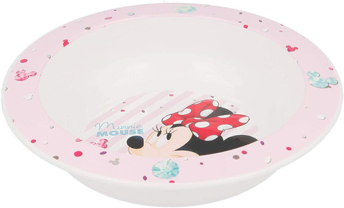 Disney Minnie Mouse Microwave Compatible Bowl Pink